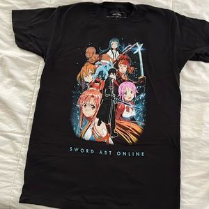 Sword Anime Art Casual Cotton Short Sleeve Quick Dry Custom Graphic Fashion